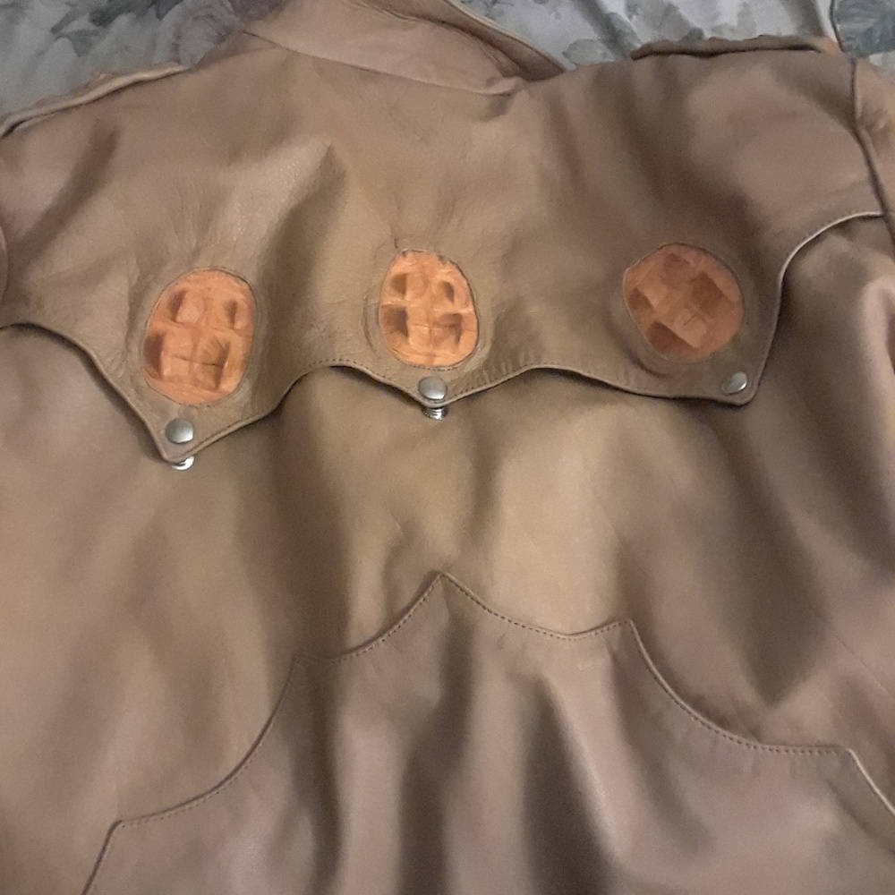croc jacket real leather - Picture 4 of 8